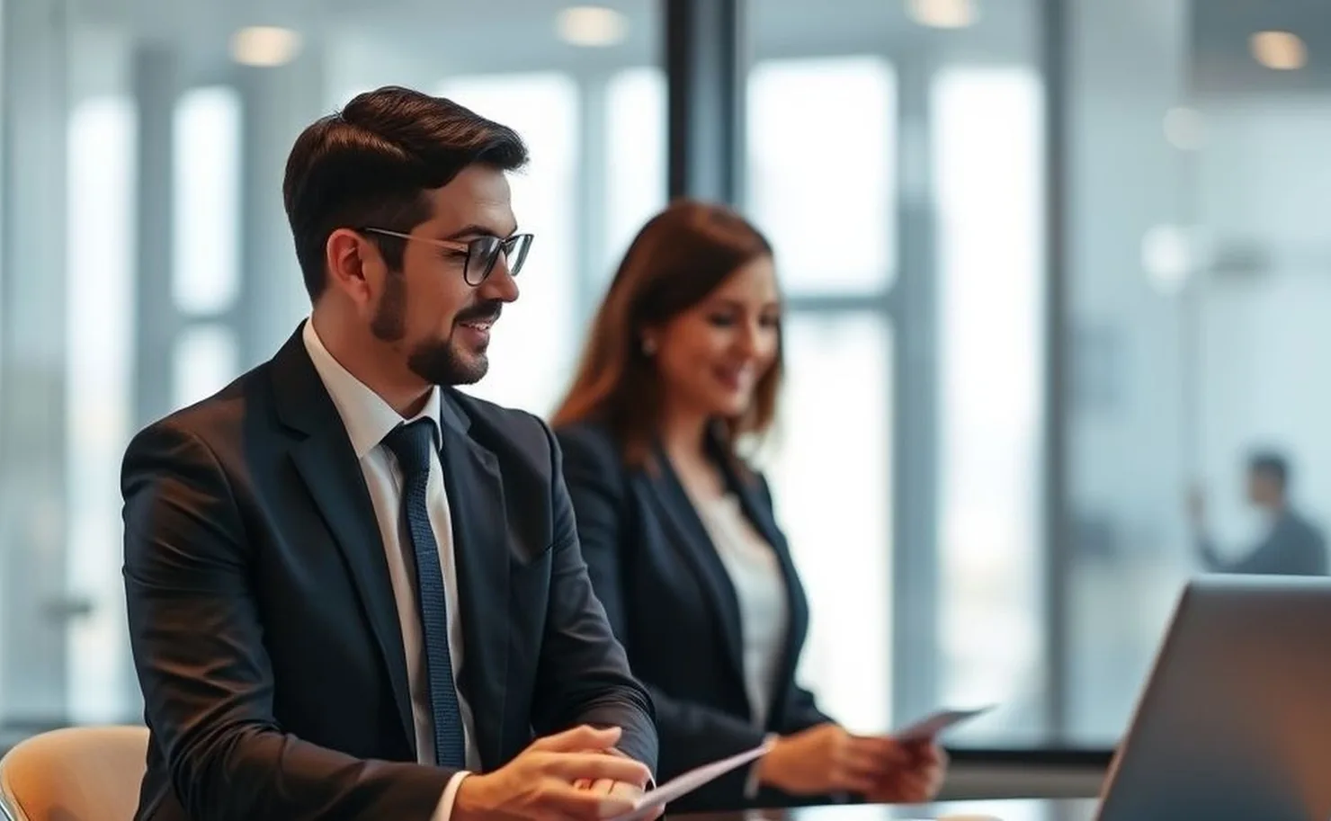 Professional business coaching session